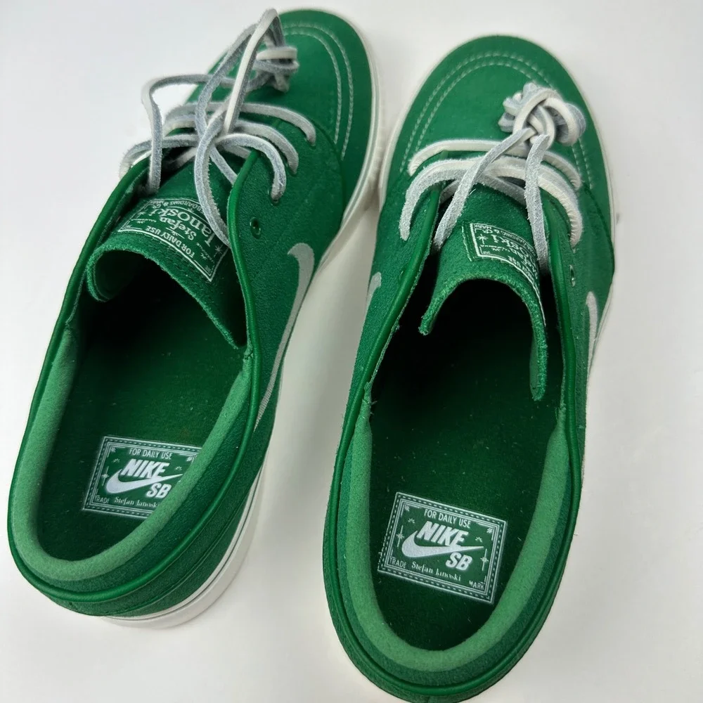 NEW Nike SB Stefan Janoski OG+ Gorge Green Suede Skate Shoes FD6757-302 Mens 10
